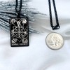 Wheel of Fortune Jewelry - Tarot Themed Necklace - Biker's