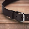 Wrangler Men’s Full Grain Genuine Leather 35mm Thick Casual Belt