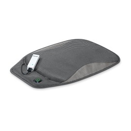Beurer Portable Wireless Heated Seat Cushion with Convenient Storage Bag, Rechargeable, Durable for Indoor & Outdoor Use, Dark Grey 1 Count (Pack of 1)