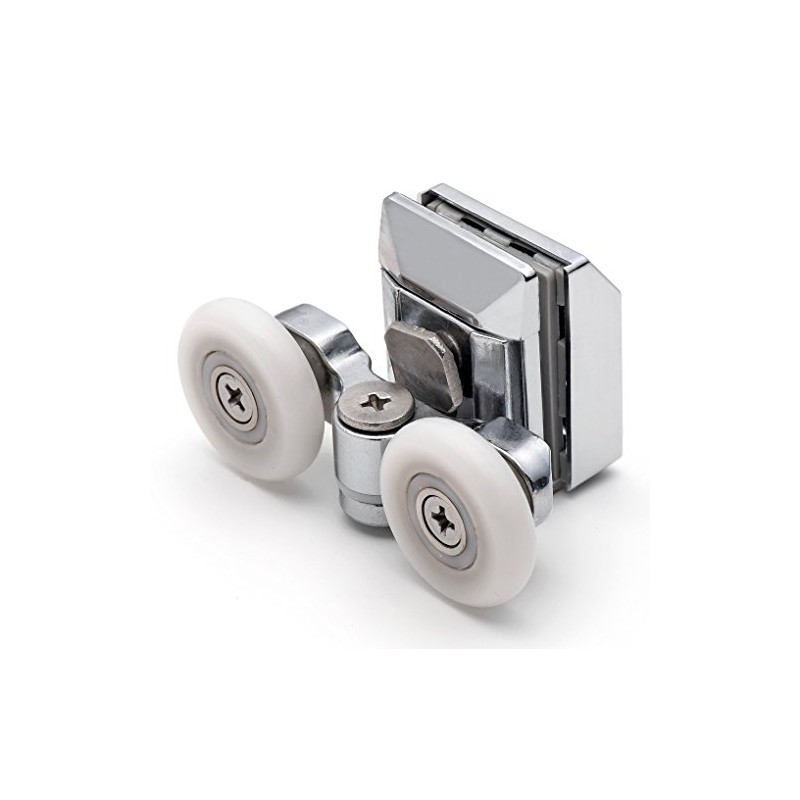 ShowerPart Twin/Double Top Shower Door Rollers/Wheels/Runners L020, Shower Door Wheel