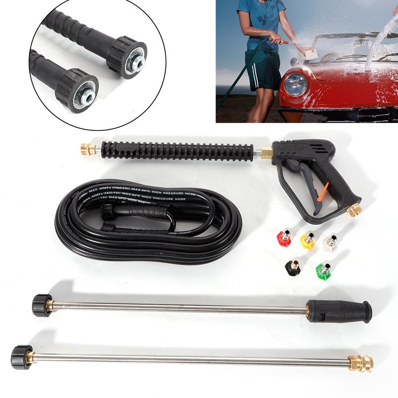 Cbhfmljd Pressure Washer Gun, High Pressure 3000PSI Car Power Washer
