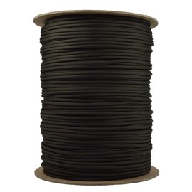 BORED? PARACORD! 1000 Foot Spool Parachute Cord 7-Strand, 550 U.S. Made, Type III Strong Cord - Olive Drab