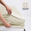 My home store Fitted Sheet 25 cm Deep Brushed Microfiber