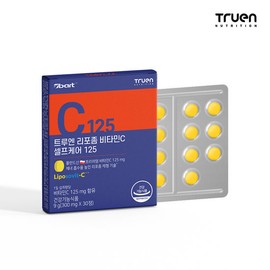 Truen Liposome Vitamin C Self-Care 125 (30 tablets) 1 Box / 트루엔 리포좀 비타민C 셀프케어125 (30정) 1박스