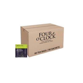 Four O'Clock Green Tea, Non-GMO, Kosher, Gluten-Free, 80 Count, 358g