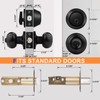 Probrico Keyed Alike Entrance Door Knob Front Door Knob and