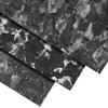 FANCYWING 240X240MM Forged Carbon Fiber Sheet, 4.0MM Thickness Carbon Fiber