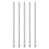 sourcing map 5pcs T25 Security Torx Bit 1/4" Hex Shank