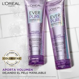 L'Oréal Paris Ever Pure Volume Shampoo Flor de Loto, 250 ml