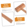 TEHAUX Wooden Handle Jewelry Hammer Tool for Jewelry Making Repair