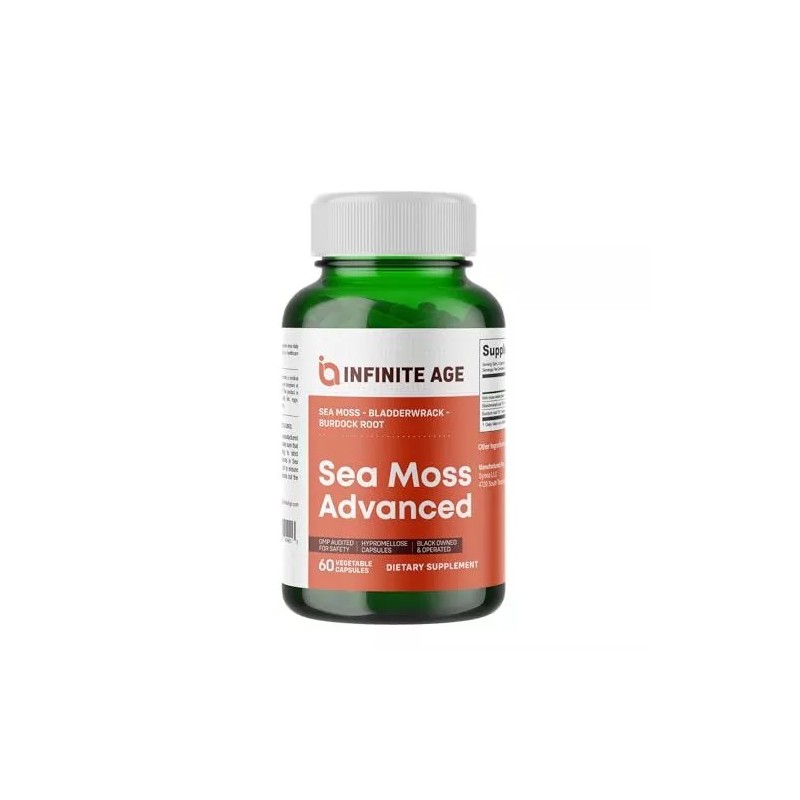 INFINITE AGE : 1250mg Sea Moss Advanced Superfood - High-Potency,