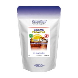 GramZero Iced Tea, Sugar Free Drink Mix, Pitcher Pack, Great For Nutrition Club Loaded Tea, Low Calorie, Stevia Sweetened