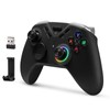 BINBOKPLAY Wireless Gaming Controller, Multi-platform Gamepad with LED Backlight, Dual