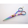 Professionelle Haarscheren, scharfe Haarschere, Titan, 13cm, mit Etui