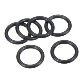 PATIKIL Nitrile Rubber O-Rings 19mm OD 14mm ID 2.5mm Width, 100 Pcs Metric Sealing Gasket for Faucet Plumbing Automotive Repair, Black
