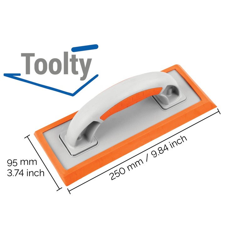 Toolty Rubber Grouting Float - 250 x 95mm - for