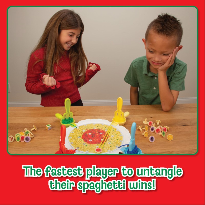 Ready Set Spaghetti Board Game – Kids Games, Family Game,