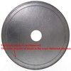 JINGLING 100mm 4" Diamond Lapidary Saw Blades Ultra Thin Rim