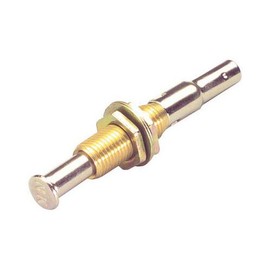Parts Express 2" Adjustable Pin Switch - Universal - Gold - Pin Switch - Plunger - Manual - Surface Mount - Normally Closed - 1-way - 1 Count