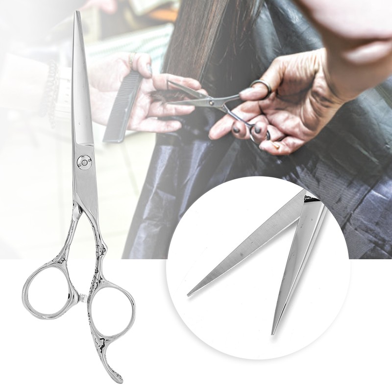 Professional Hair Flat Scissors Barber Salon 404 Steel Hairdressing Shears