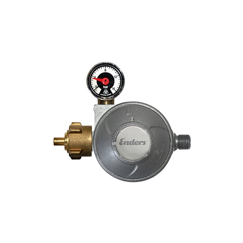 Enders 1106 Safety Gas Pressure Regulator 1.5 kg/h with Manometer