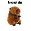 JNGTKL Capybara, Stylish And Sophisticated Capybara Plush, Uniquely Designed Capybara