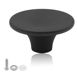 Uenhoy 4 Pcs Dutch Oven Knob Bakelite Pan Pot Lid Handle Replacement Knobs for Le Creuset, Aldi, Lodge and Other Enameled Dutch Oven, Black