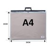 A4 Clear Art Work Carry CASE Portfolio Art File Folder