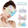IWOWHERO 3pcs Convenient Eye Covers Reusable Sleep Mask Light Blocking