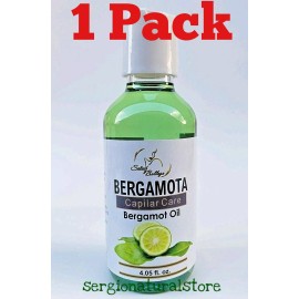 Bergamot ACEITE DE BERGAMOTA 4.05 oz. EACH BERGAMOT OIL AYUDA AL CRECIMIENTO DEL CABELLO