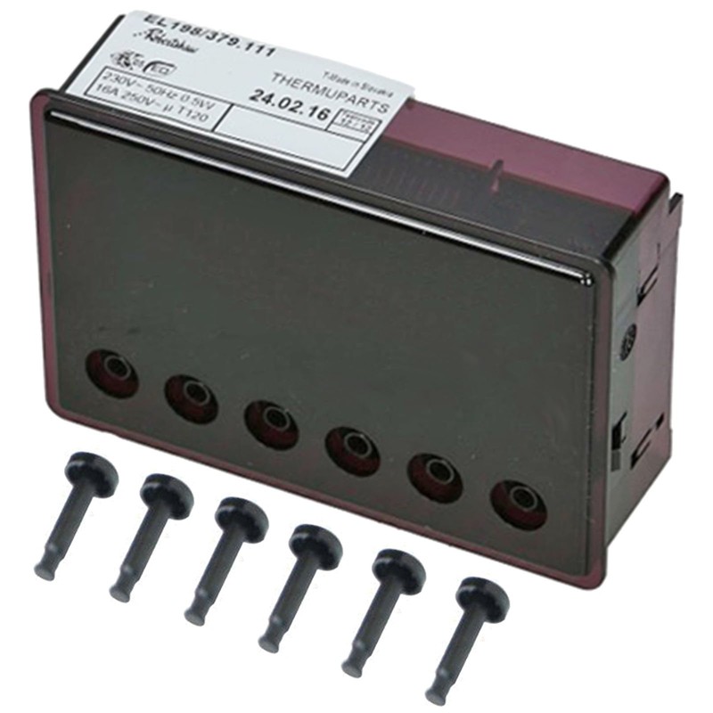 SPARES2GO Automatic 6 Button Clock Timer for Rangemaster Oven Cooker