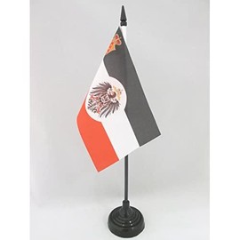 AZ FLAG Alsace Lorraine Table Flag 1871-1919 15 x 10 cm