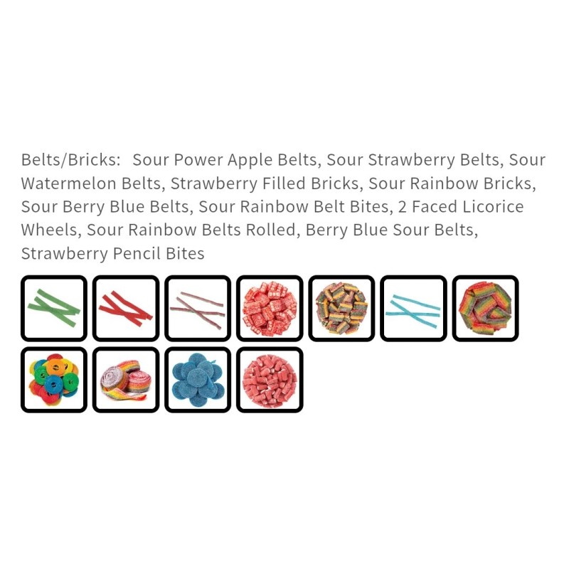 HARIBO Pick-N-Mix Gummy Candy Soup 2 lb Bag