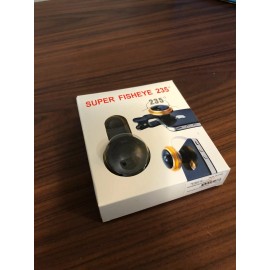 Stellar Labs Universal Clip-On 235 Degree Super Fish Eye Camera Lens for smart phones fisheye