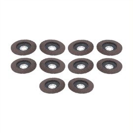 TJHSM Flap Discs 10 Pcs 4.5in x 7/8in 40 Grit Grinding Discs Material Designed for 115mm(4.5in) Angle Grinder