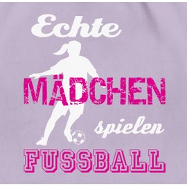 Shirtracer - Gym Bag Backpack - Football Euro 2024 - Real Girls Play Football, 08 Pastel Purple
