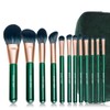 ENZO KEN Juego de Brochas de Maquillaje de Fibra Natural