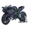 Xopexld Kawasaki H2r Miniatura Moto Metal Con Luz Y Sonido