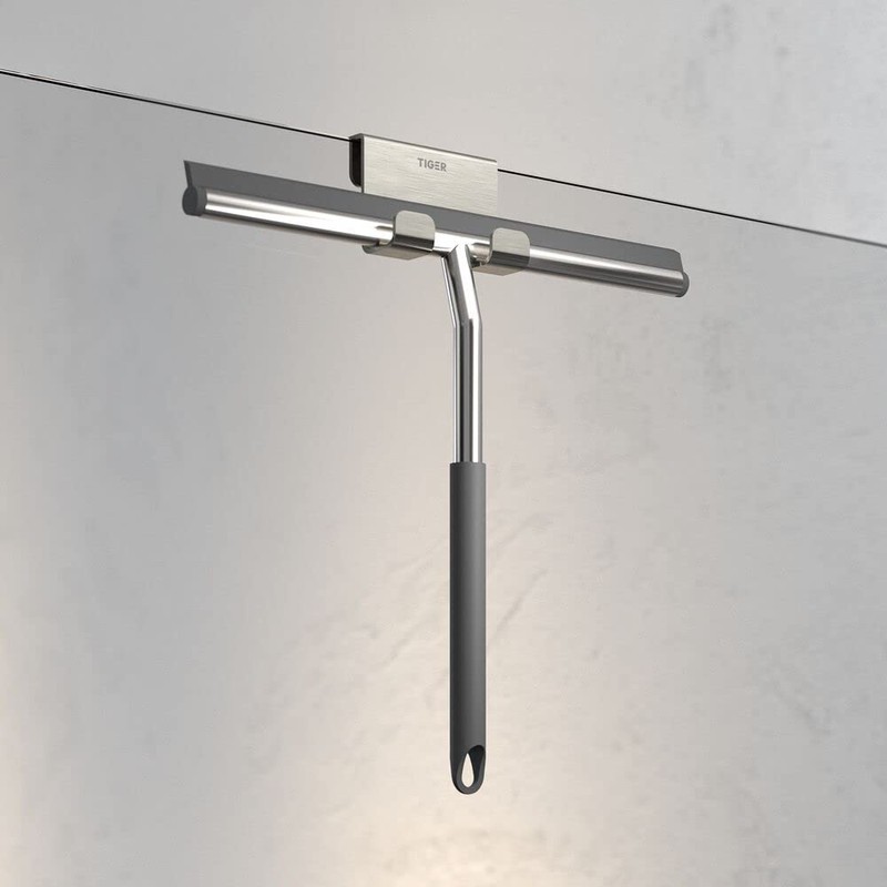 Tiger Caddy, Shower enclosure, Towel hook 6-8 mm, Brushed stainless