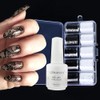 GZSYY Transferfolie Nägel Nagelsticker 15ML Nagelaufkleber Selbstklebend Nageldesign Zubehör