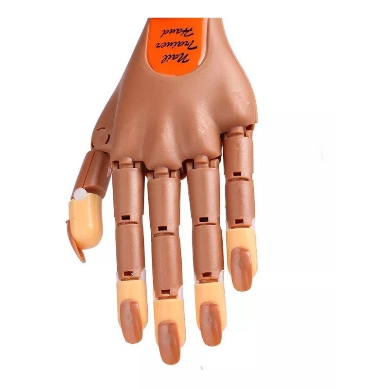 Hand Trainer Mano Práctica Aplicación De Uñas Profesional Con 100
