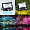 ChangM LED Flood Light Outdoor 500W Equivalent,Bluetooth RGB Flood Lights