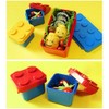 Brick Design Stackable Lunch Box Container For Family Picnic Travel