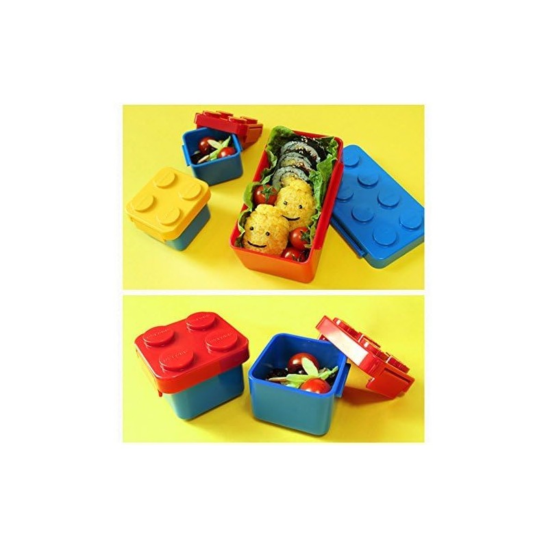 Brick Design Stackable Lunch Box Container For Family Picnic Travel