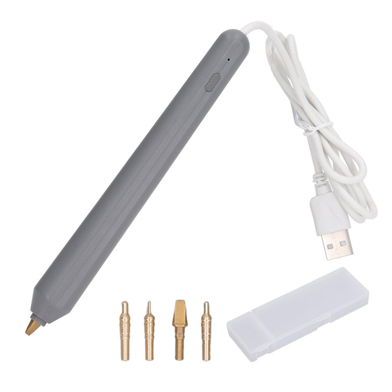 Hot Heated Foil Pen Set,Foil Quill Pen with 4 Size