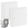 Harebery Particle Replacement Filter, Compatible with Blueair Blue Pure Fan,