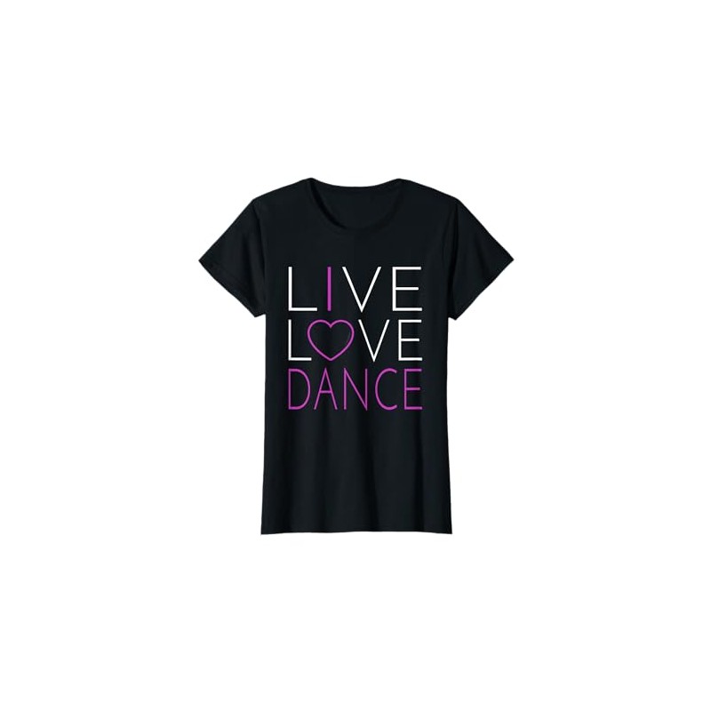 Magliette Danza - T-Shirt Ballerina - Io Amo la Danza