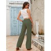 Beautiful Nomad Women's Linen Pants High Waisted Straight Pant Casual