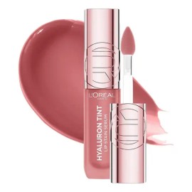 L'Oréal Paris Hyaluron Tint, Tinta en Sérum para Labios y Mejillas, Hidratación instantánea, Color Duradero y Sensación ligera, Multiusos,