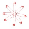 FAZHBARY 100 Count Safety Pins 1.77 Inch Metal Safety Pins